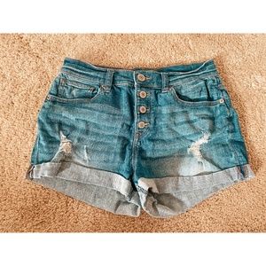 Express Women's High-Waisted Denim Shorts